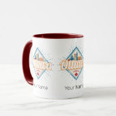 Mug Ottawa Skyline Ontario Retro Canada Vintage (Devant gauche)