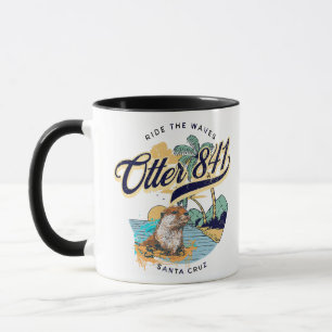 Mug Otter 841 Surfing Otter 841 California Surf Board