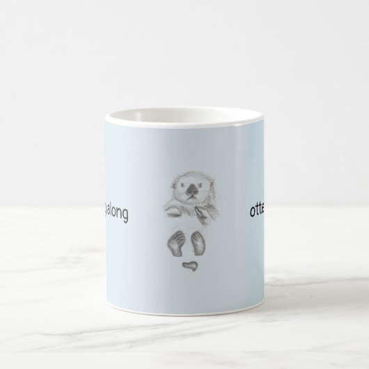 Mug Otter flottant dans l'eau (Centre)