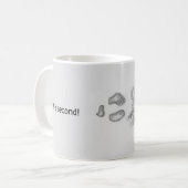 Mug Otter flottant dans une bouillie de café d'eau (Devant gauche)