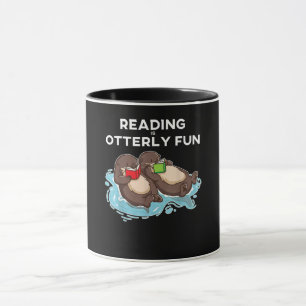 Mug Otter Gift   Sea Otter livre lecture livre livre l