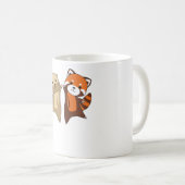 Mug Otter Red Panda Sweet Animaux Pour Enfants (Devant droit)