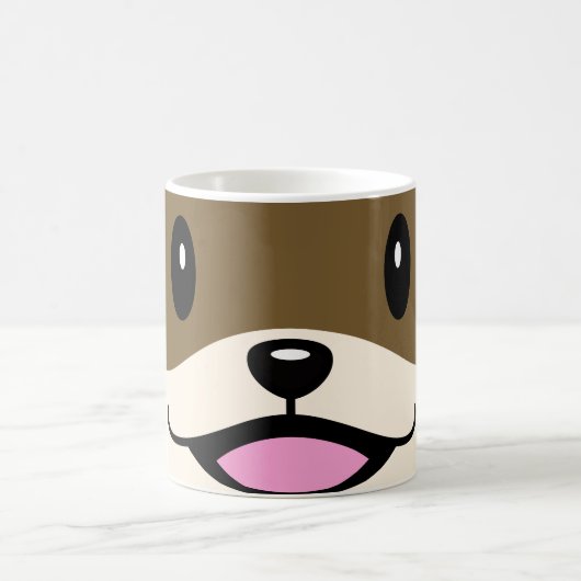 Mug Otter souriant mignon (Centre)