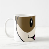 Mug Otter souriant mignon (Gauche)