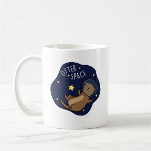 Mug Otter Space Funny Astronaut Otter Pun