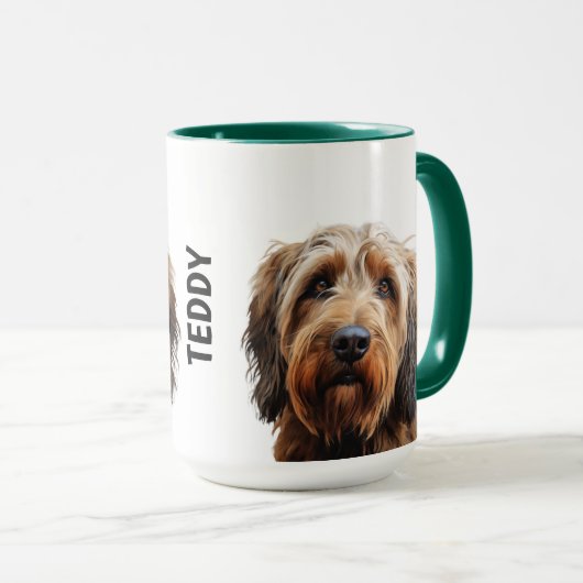 Mug Otterhound Musique personnalisée (Devant droit)
