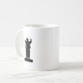 Mug Otto Bohler Silhouette d'Anton Bruckner (Devant gauche)