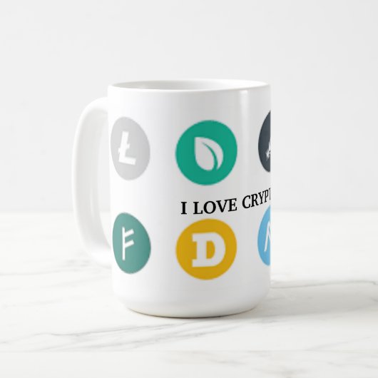 MUG OU CUP POUR LES TRADERS DE CRYPTO (Devant gauche)