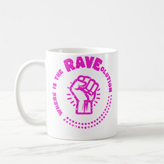Mug Où est la Raveolution Electro Music (Gauche)