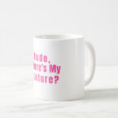Mug Où est ma couture (Devant droit)