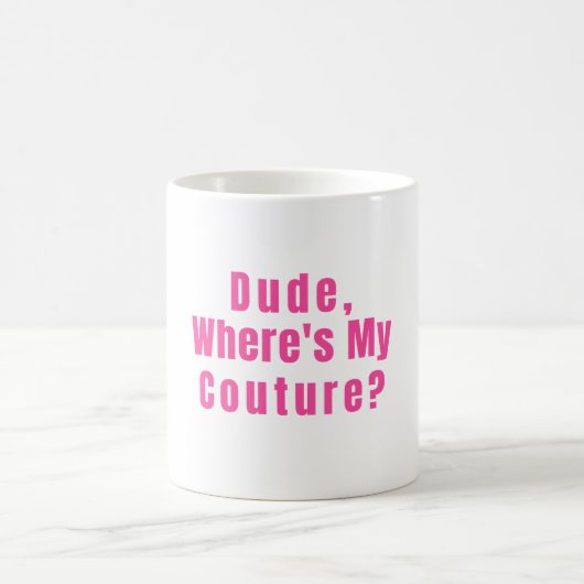 Mug Où est ma couture (Centre)