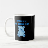 Mug Où est mon câlin ours mignon (Gauche)