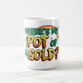 Mug Où est My Pot of Gold St. Patrick's Day (Centre)