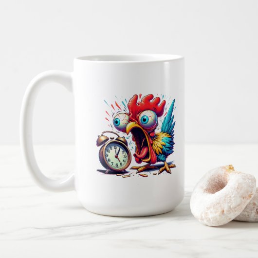 Mug Où est passé le temps (Avec donut)