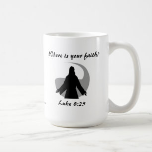 Mug Où est votre foi ? Citations bibliques