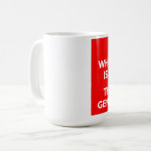 Mug "Où il y a A… "tasse (Devant gauche)