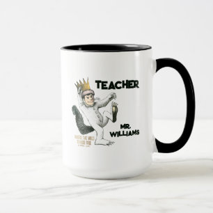 Mug Où les choses sauvages sont enseignantes