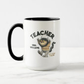 Mug Où les choses sauvages sont enseignantes (Gauche)