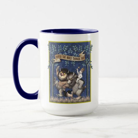 Mug Où les choses sauvages sont graphiques (Gauche)