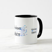 Mug Où les idées rencontrent l'intelligence — COEVORA  (Devant droit)