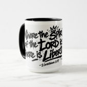 Mug Où l'esprit est (Devant gauche)