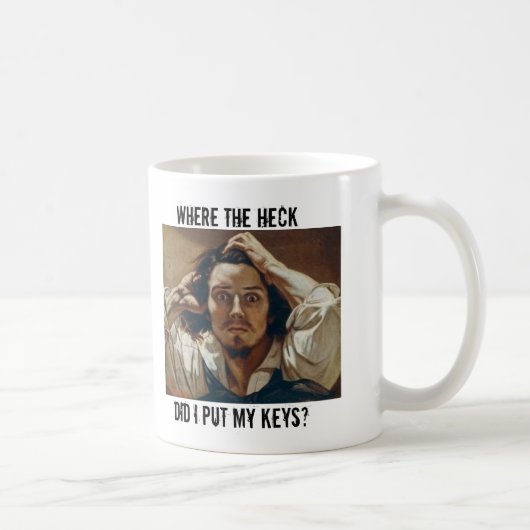 Mug Où l'estacade à claire-voie ai-je mis mes clés ? (Droite)