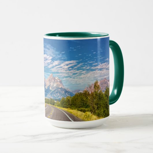 Mug Où mène la route (Devant droit)