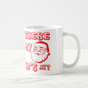 Mug Où mon héros est à - Drôle Noël Père Noël