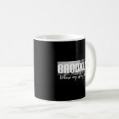 Mug Où mon histoire commence New York City Bridge Nyc  (Devant droit)