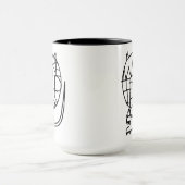 Mug Où sont les choses sauvages | Croquis par objet sa (Centre)
