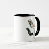 Mug Où sont les monstres | Max (Devant droit)