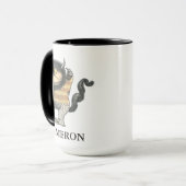 Mug Où sont les monstres | Monstre | Ajouter un nom (Devant gauche)