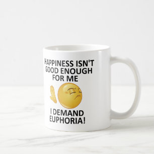 Mug ou tasse de voyage drôle Euphorie de la demand