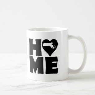 Mug ou tasse de voyage Massachusetts Home Heart St