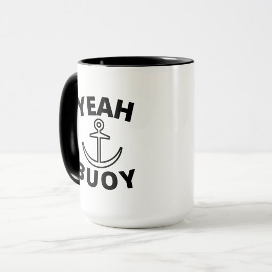 Mug Ouais bouée (Devant gauche)