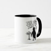 Mug Ouais, je vais dans cette direction parce que vers (Devant droit)