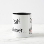 Mug Ouais, quelque lapin pour le café (Centre)