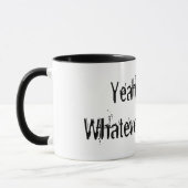 Mug Ouais, quelque lapin pour le café (Gauche)