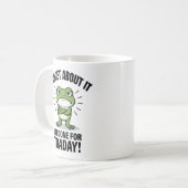 Mug Oublie Ça - Blague de Grenouille Drôle (Devant gauche)