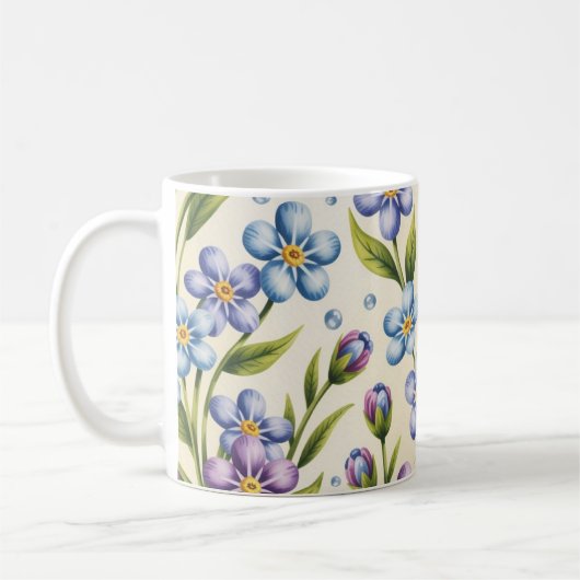 Mug Oublie-moi-non (Gauche)