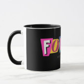 Mug Oubliez, embrassez le présent- Vibes positives (Gauche)