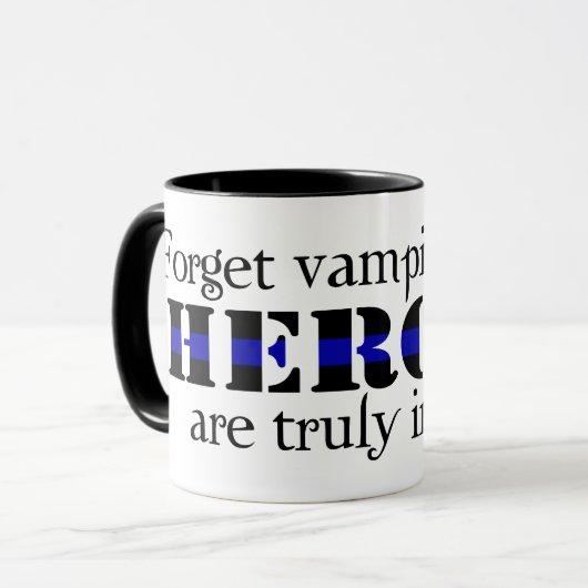 Mug Oubliez les vampires (Devant gauche)