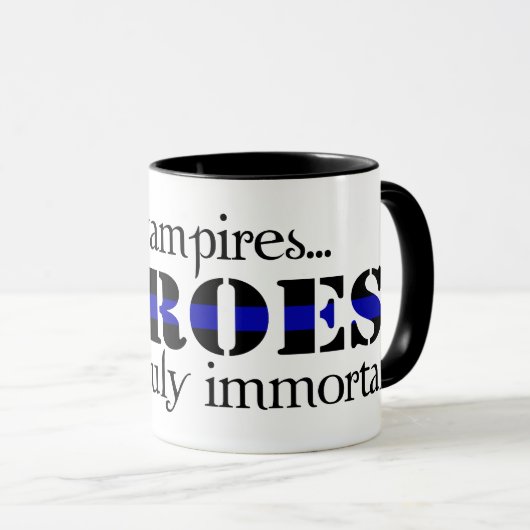 Mug Oubliez les vampires (Devant droit)