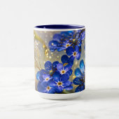 Mug Oubliez-moi-fleur pas avec accents or (Centre)