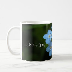 Mug Oubliez-moi pas les fleurs jeune mariée et la