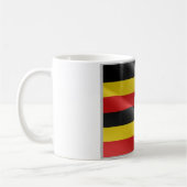 Mug Ouganda - Drapeau d'agitation - (Gauche)
