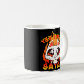 Mug Oui Aujourd'hui Satan Occulte Cute Satanic Chat (Devant droit)