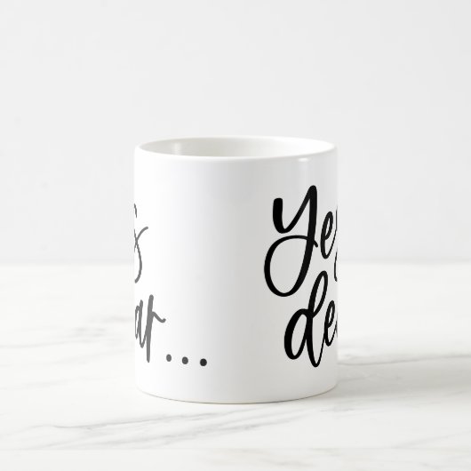 Mug Oui Cher (Centre)