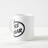 Mug Oui cher (Devant gauche)