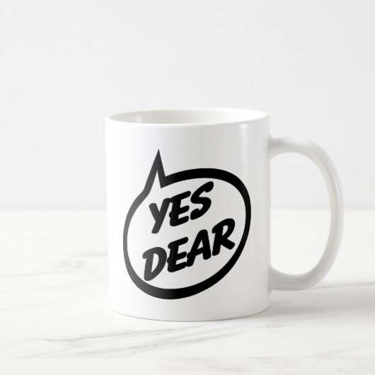 Mug Oui cher (Droite)